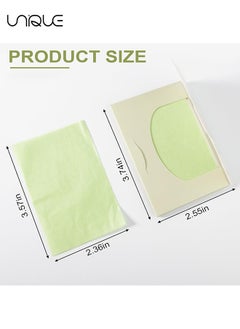 Unique 700 Pcs Facial Oil Blotting Paper - Facial Fragrance Blotting Paper - With Puff Mirror Face Blotting Paper - Oily Skin Care Blotting Paper - Men and Women - Suitable for All Skin Types - Portable  - Image 2
