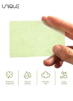 Unique 700 Pcs Facial Oil Blotting Paper - Facial Fragrance Blotting Paper - With Puff Mirror Face Blotting Paper - Oily Skin Care Blotting Paper - Men and Women - Suitable for All Skin Types - Portable  - Image 3