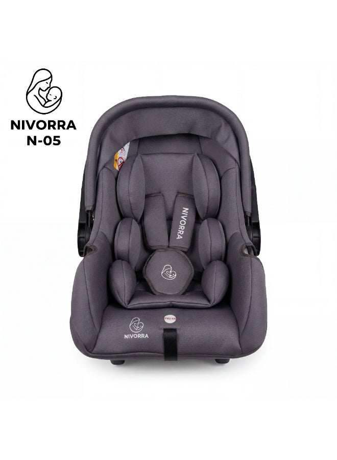 Nivorra Infant Car Seat & Portable Carrier with Side Impact Protection, Group 0+ Safety – Supports up to 13kg - Image 4