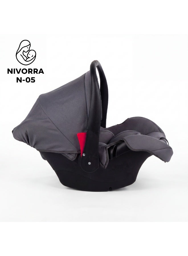 Nivorra Infant Car Seat & Portable Carrier with Side Impact Protection, Group 0+ Safety – Supports up to 13kg - Image 5