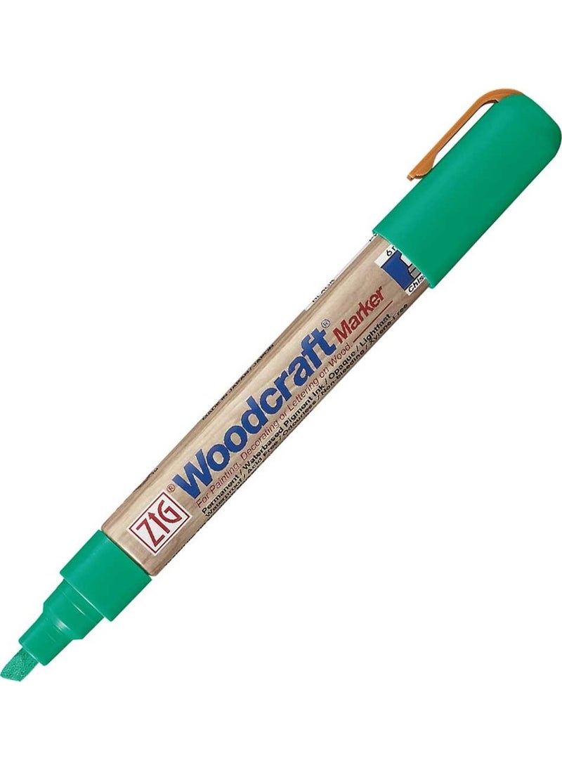 Zig Woodcraft Wood Marker Pwc-50 025 Dark Pink 