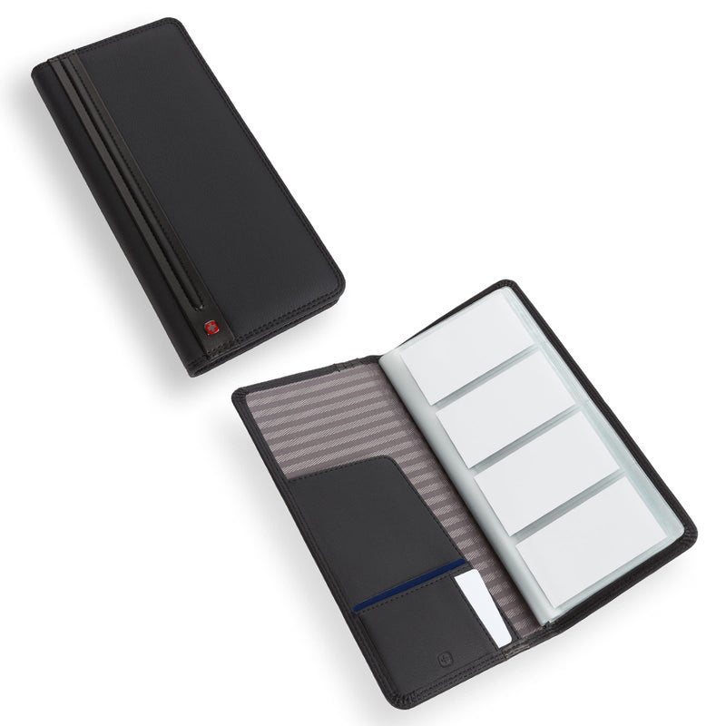 Wenger Luggage Diplomat Executive Card File 208, Black, One Size - Image 5