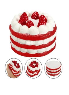 squishy Squishy Super Slow Rising Simulates The Strawberry Cake  - Image 1