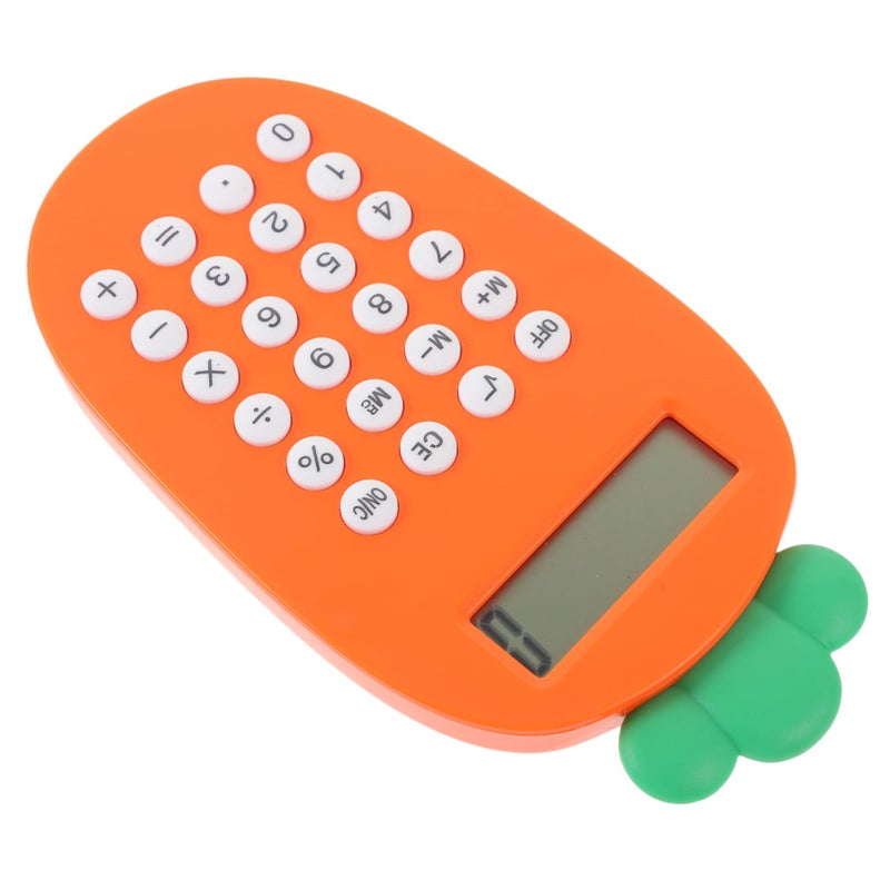 Cartoon Solar Calculator Portable Lightweight Design Vibrant Display for Students Professionals - Image 2