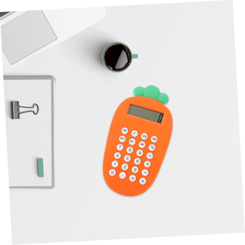 Cartoon Solar Calculator Portable Lightweight Design Vibrant Display for Students Professionals - Image 3