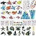 LINAYE 24 Packs Ocean Party Favors for Kids  144 Pcs Under The Sea Party Favors with Marine Animals Building Blocks Tattoo Stickers Sheets Slap Bracelets Goodie Bag Stuffers for Kids - Image 2