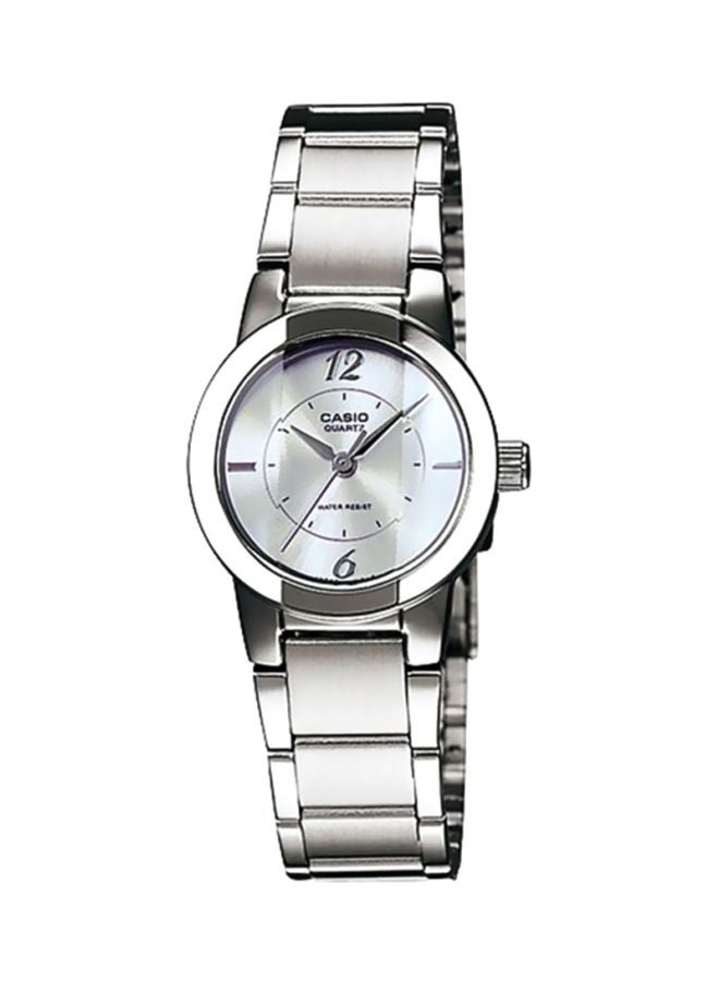 CASIO Women Enticer Water Resistant Analog Watch LTP-1230D-7CDF - 24 mm - Silver - Image 1
