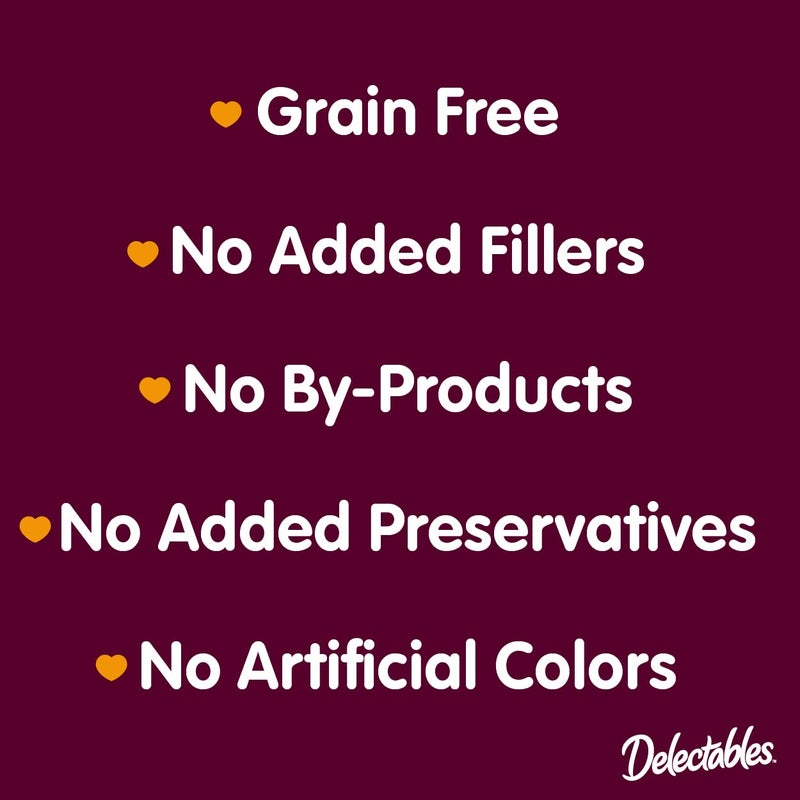 Hartz Delectables Squeeze Up Variety Pack, Creamy Squeezable Puree, Lickable Wet Cat Treats, Grain Free, No Added Fillers, No by-Products, No Added Preservatives, 0.5 Ounces Tube, 20 Tubes Total - Image 4