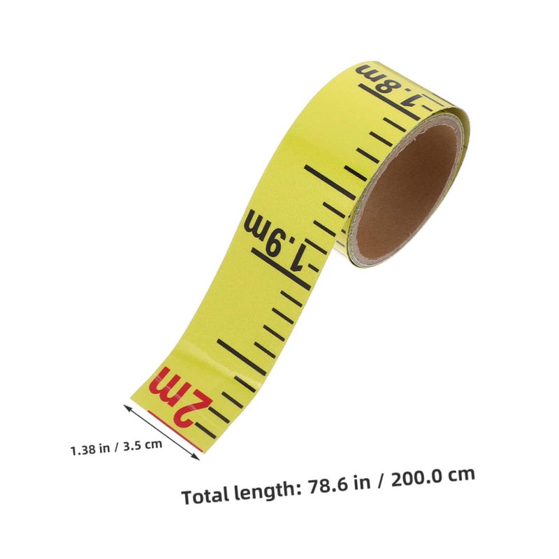 COHEALI 2Pcs Self Adhesive Water Level Sticker Gauge Marker for Tanks Pools Pipes Easy Application - Image 3