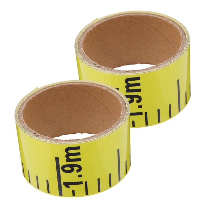 COHEALI 2Pcs Self Adhesive Water Level Sticker Gauge Marker for Tanks Pools Pipes Easy Application - Image 1