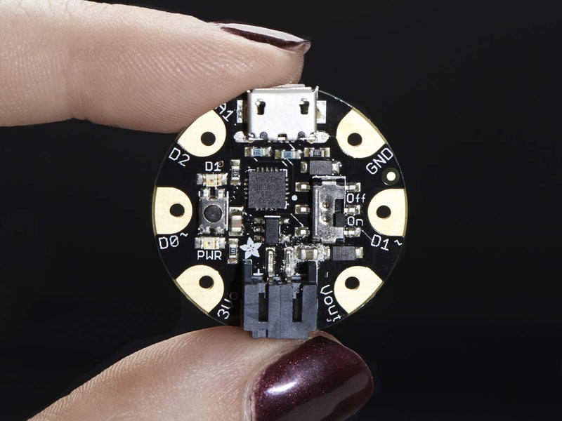Adafruit GEMMA v2 - Miniature wearable electronic platform - Image 1