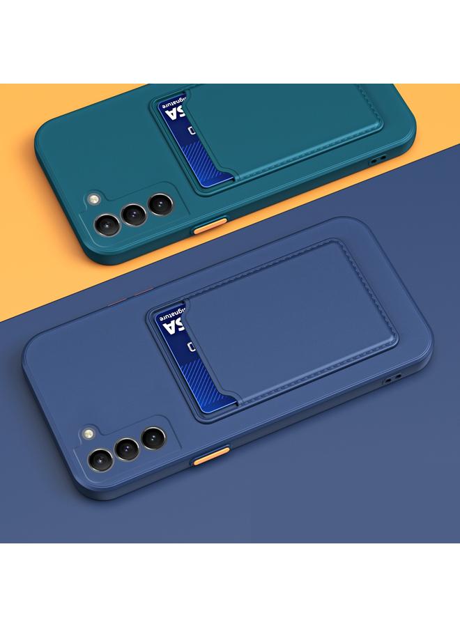 اس-توب جراب لهاتف Samsung Galaxy S23 Ultra 5G، جراب هاتف من مادة TPU بلون متباين وأزرار، ملمس جلدي، بطاقة - Image 3