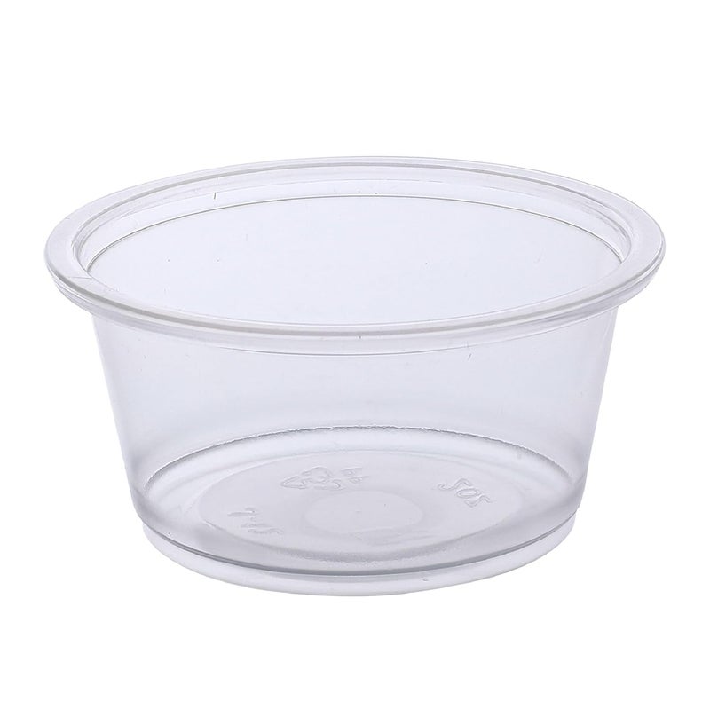 Boardwalk SoufflePortion Cups 2 oz Polypropylene Clear 20 CupsSleeve 125 SleevesCarton - Image 1