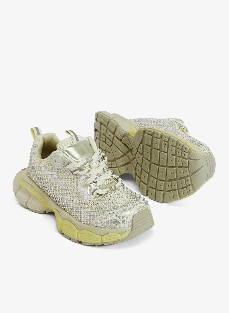 جينجر Chunky Sporty Sneakers