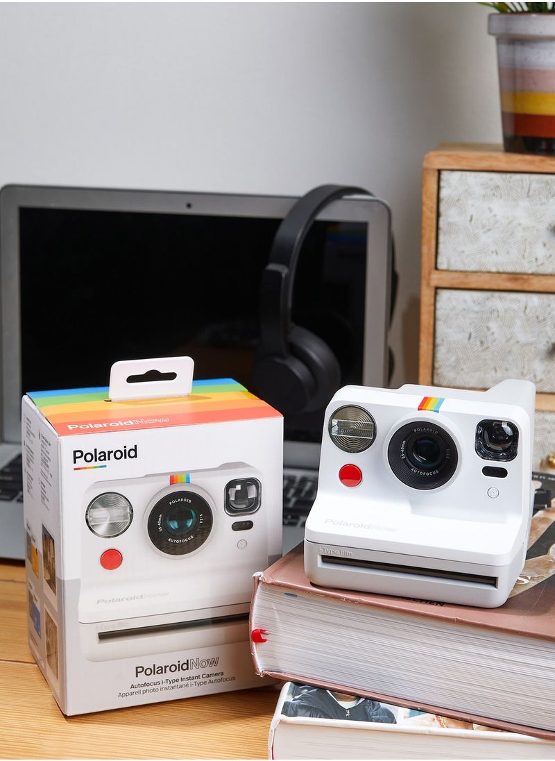 Polaroid - Polaroid Now i-Type Instant Camera - White - Image 1