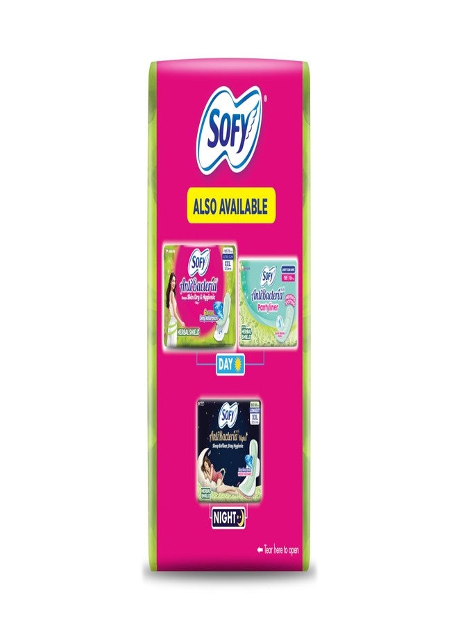 Sofy AntiBacteria XL - 290mm | 51 Count pads | For Women Sanitary Pads | Keep Skin Dry | 6 Layer Deep Absorption | Herbal Shield | Hygiene & Herbs | X-Large - Image 3