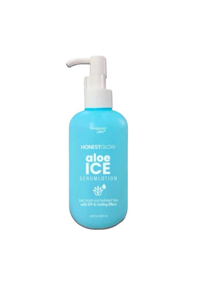 Honestglow aloe ice serumlotion