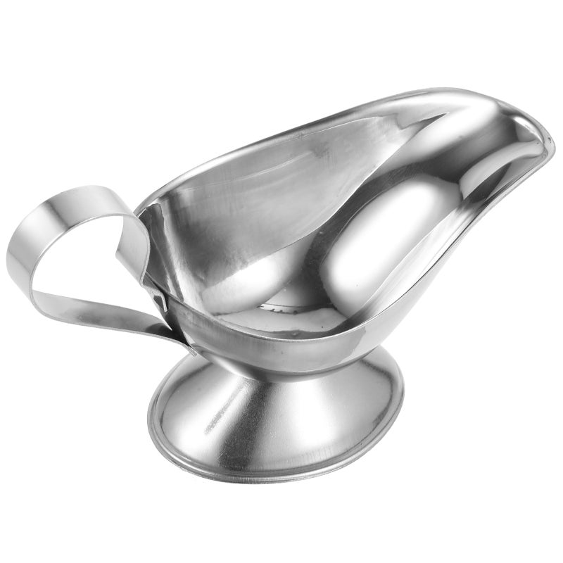 Stainless Steel Sauce Pot Sauce Storage Holder Home Sauce Container Restaurant Sauce Cup (15x6.5x6.8cm) - Image 1