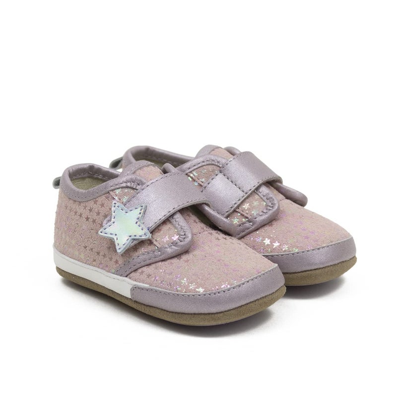 Robeez Robeez First Kicks Baby Girl and Unisex Shoes Sneakers for InfantToddlers 024 Months 