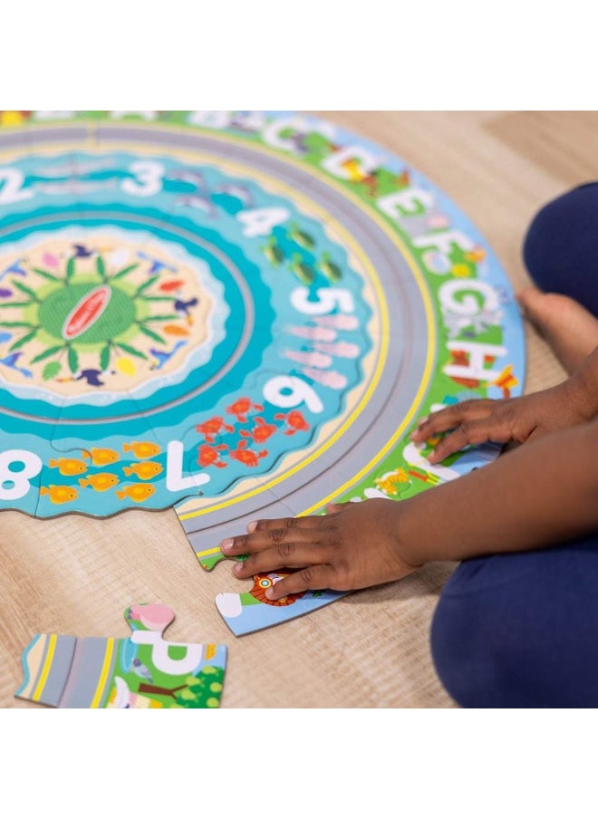 Melissa & Doug Melissa & Doug Round the Shore Tracks Floor Puzzle (48 Pieces)  - Image 5