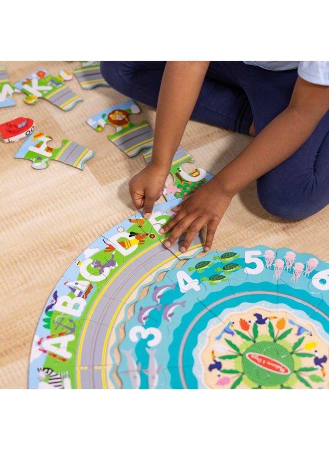 Melissa & Doug Melissa & Doug Round the Shore Tracks Floor Puzzle (48 Pieces)  - Image 4