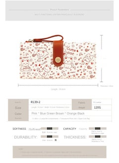 NIBEMINENT Cute Japanese Long Cat Wallet - A Must-Have Fashion Choice for Women  - Image 3
