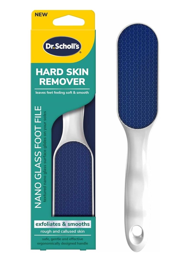 Dr. Scholl's Dr. Scholl's Hard Skin Nano Glass Foot File – Smoothes & Softens Rough Feet  - Image 1