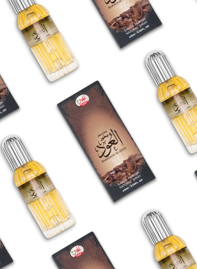 AL-HELAL BAKHOOR AL-OUD NATURAL SPRAY 15ml*12pcs  - Image 3