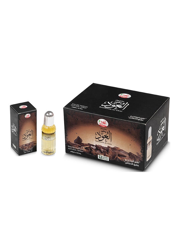 AL-HELAL BAKHOOR AL-OUD NATURAL SPRAY 15ml*12pcs  - Image 1
