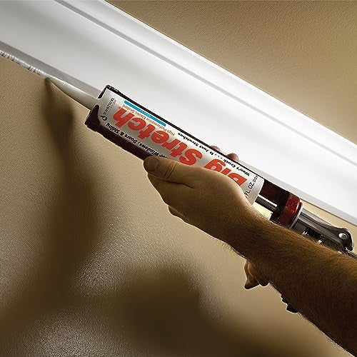 Sashco Big Stretch 10.5 oz High Performance Elastic Sealant, Sandstone (Pack of 1) - Image 5