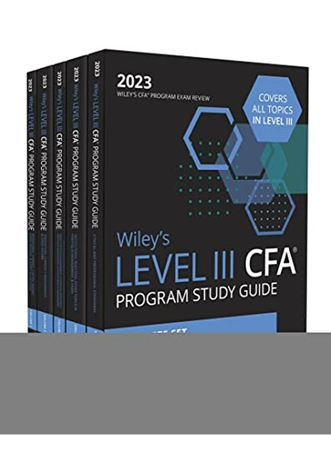 Wiley's Level III Cfa Program Study Guide 2023: Complete Set