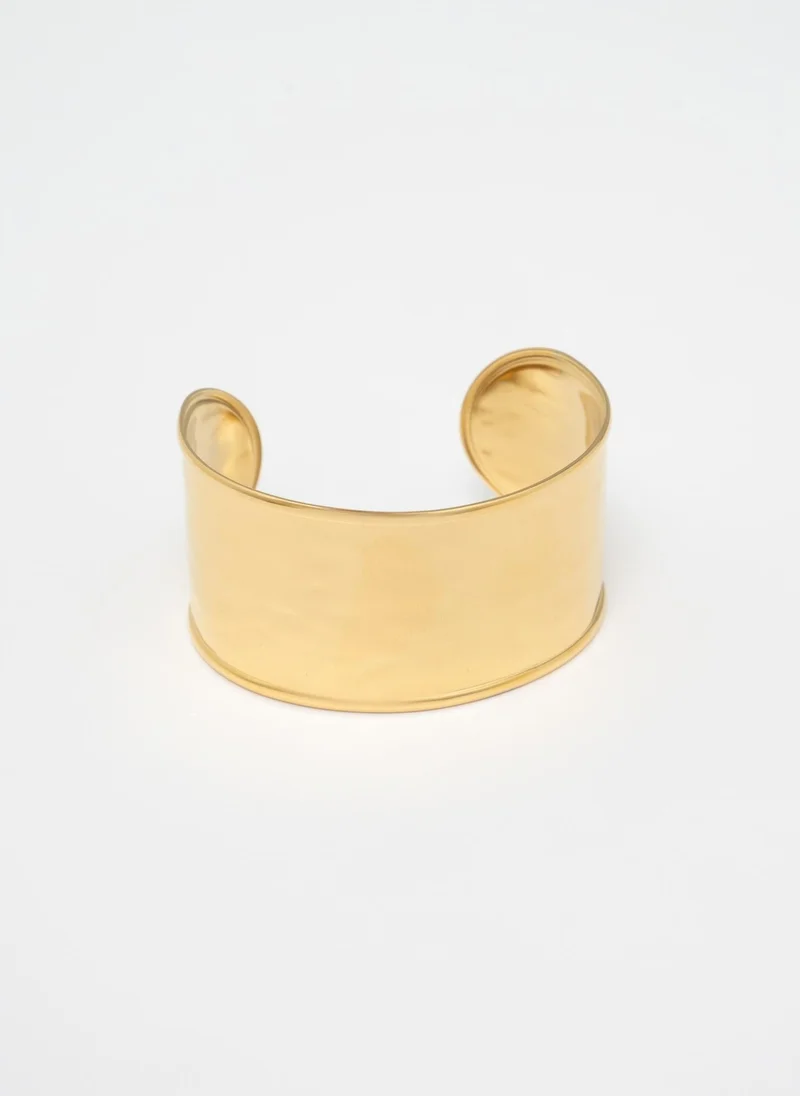 ليتشي سوار دائري مصنوع من معدن محكم