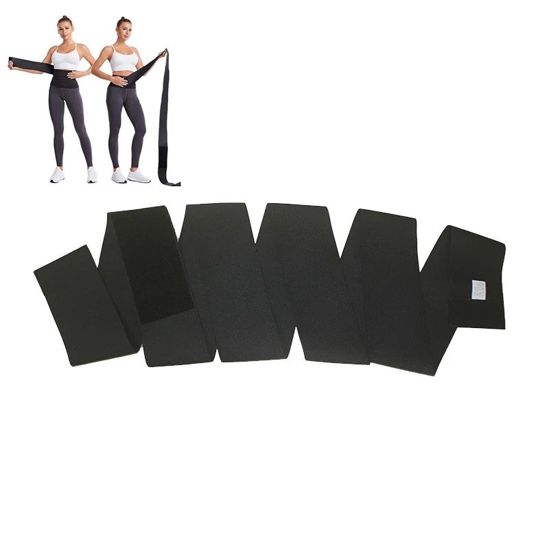 Bluejw Women's Waist Trainer Sweat Band - Tummy Control Workout Corset - Waist Trimmers for Weight Loss - Slimming Belly Belt & Sports Girdle - Image 2