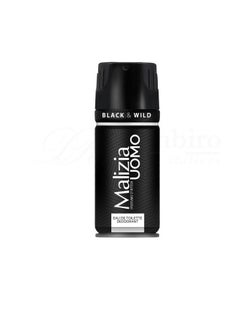 Malizia UOMO EAU DE TOILETTE SPRAY 150ML BLACK AND WILD 
