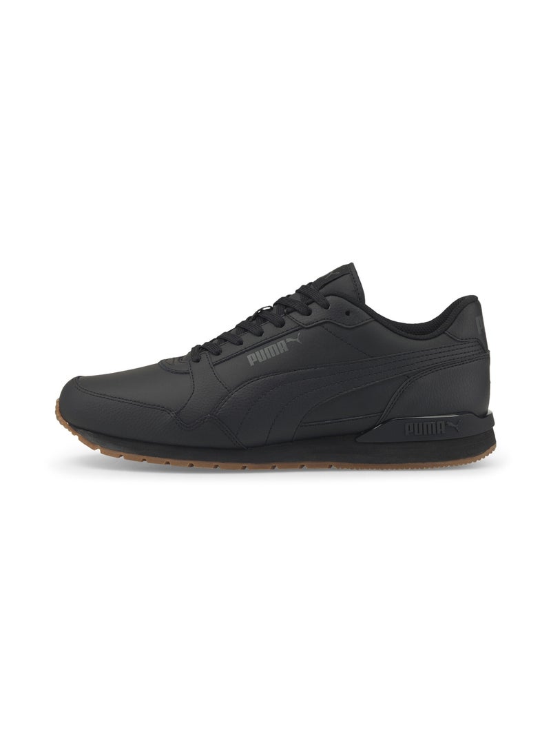 PUMA ST Runner v3 L Unisex Black Trainers - Image 1