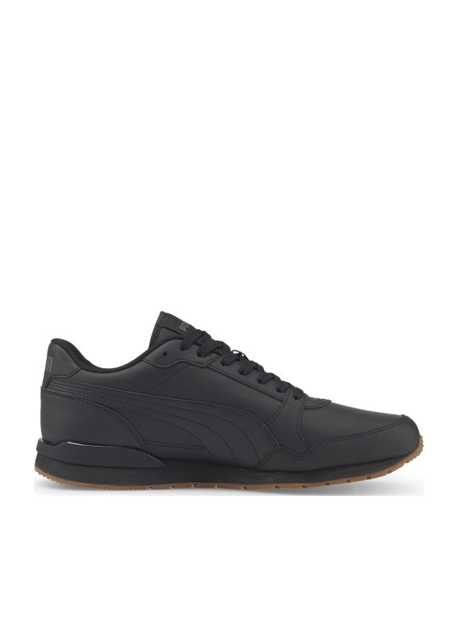 PUMA ST Runner v3 L Unisex Black Trainers - Image 1