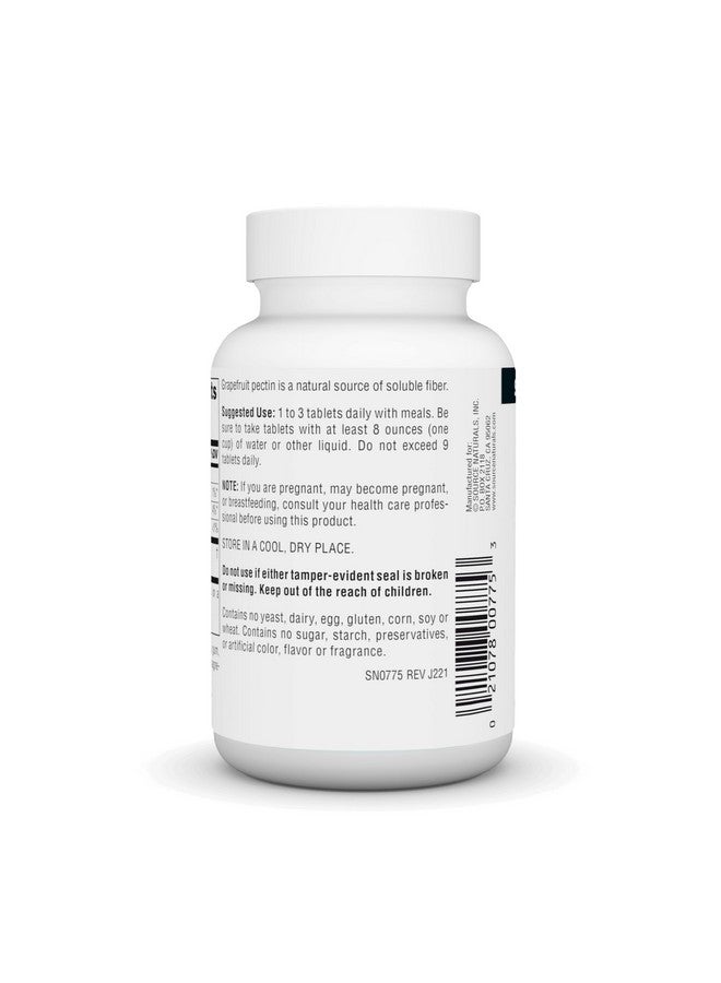 Source Naturals مكمل غذائي من مصدر الطبيعة - بكتين الجريب فروت، ألياف قابلة للذوبان - 1000 ملغ - 60 قرص - Image 3