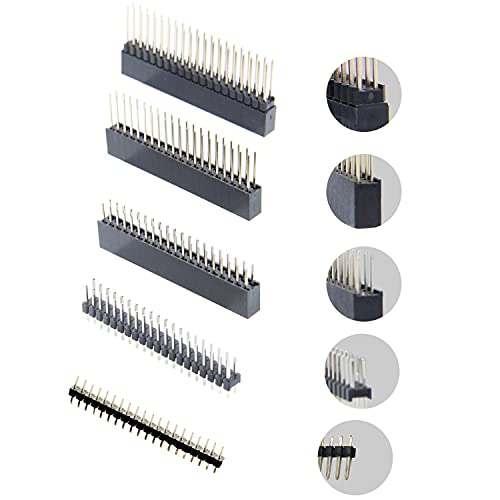 Geekworm 2x20 40 Pin Stacking Female Header Kit for Raspberry Pi - 5 Specifications, 10Pcs - Image 4