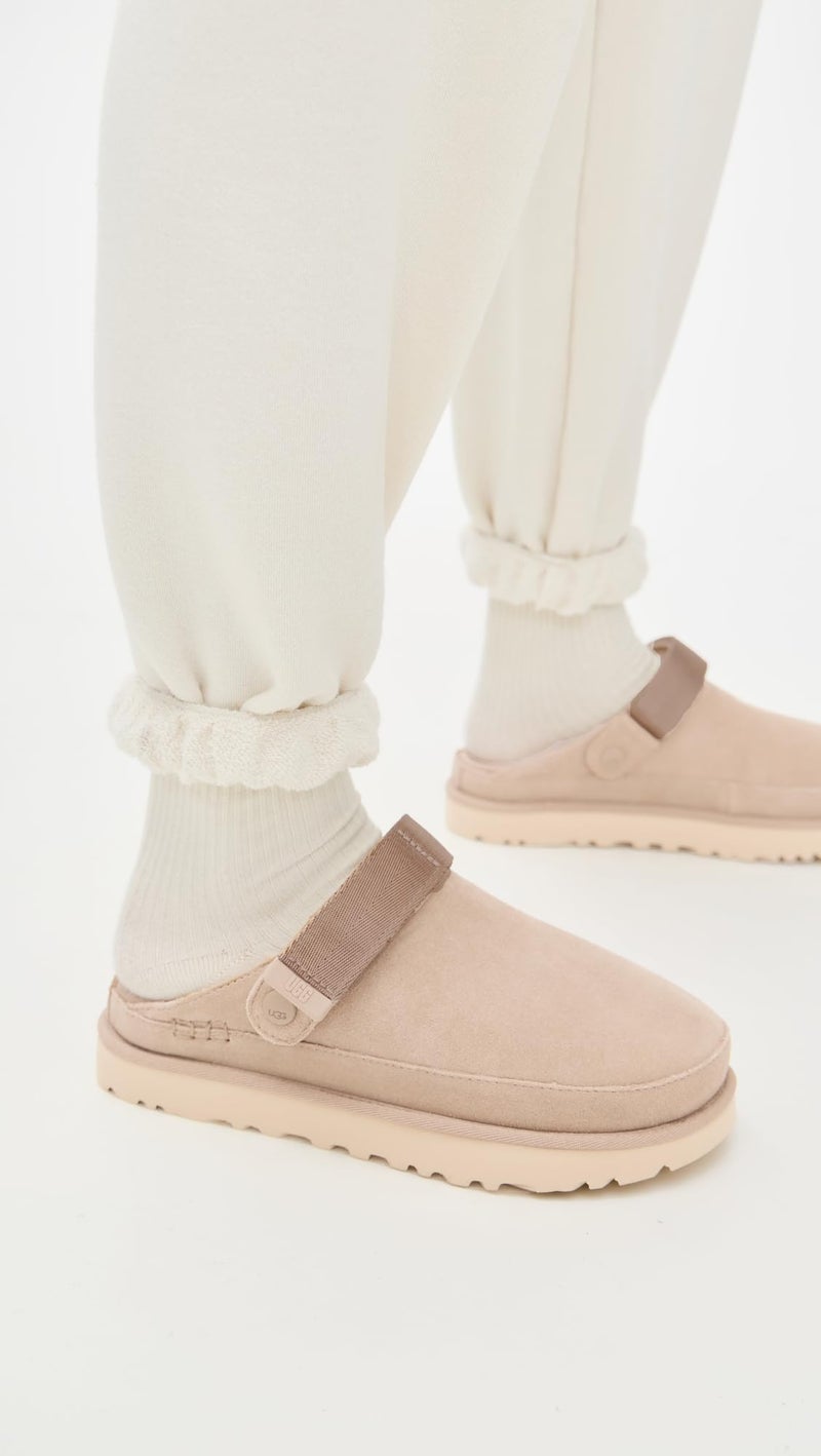 UGG Women's Goldenstar Clog Shoe, Sand, 8.5 - Image 3
