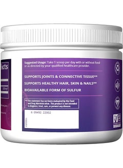 MRM Nutrition MSM Crystals | Methyl-sulfonyl-Methane Drink Mix | Joint Health | Hair + Skin + Nails | Bioavailable Form of Sulfur | Gluten-Free + Vegan | 200 Servings  - Image 3