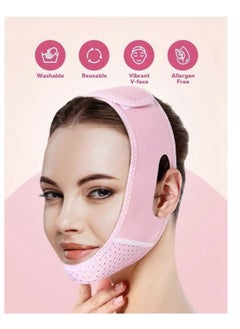 Reusable Face Mask, Jaw Line Mask, Double Chin Lifter, Chin Patch, Chin Strap, V-Shape Strap, V-Shape Sagging Mask, Perfect as a Gift for a Friend - pzsku/ZCB0321AA7BA6192778FFZ/45/_/1738535303/64604e5b-1c9f-4b35-a077-573da24cf1f9