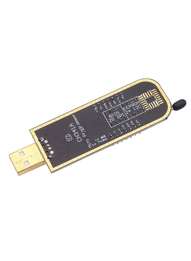 Generic - CH341A USB Programmer EEPROM BIOS Flasher Programmable Logic Circuits with SOP8 Flash Clip Suitable for 24/25 Series Chip - Image 1