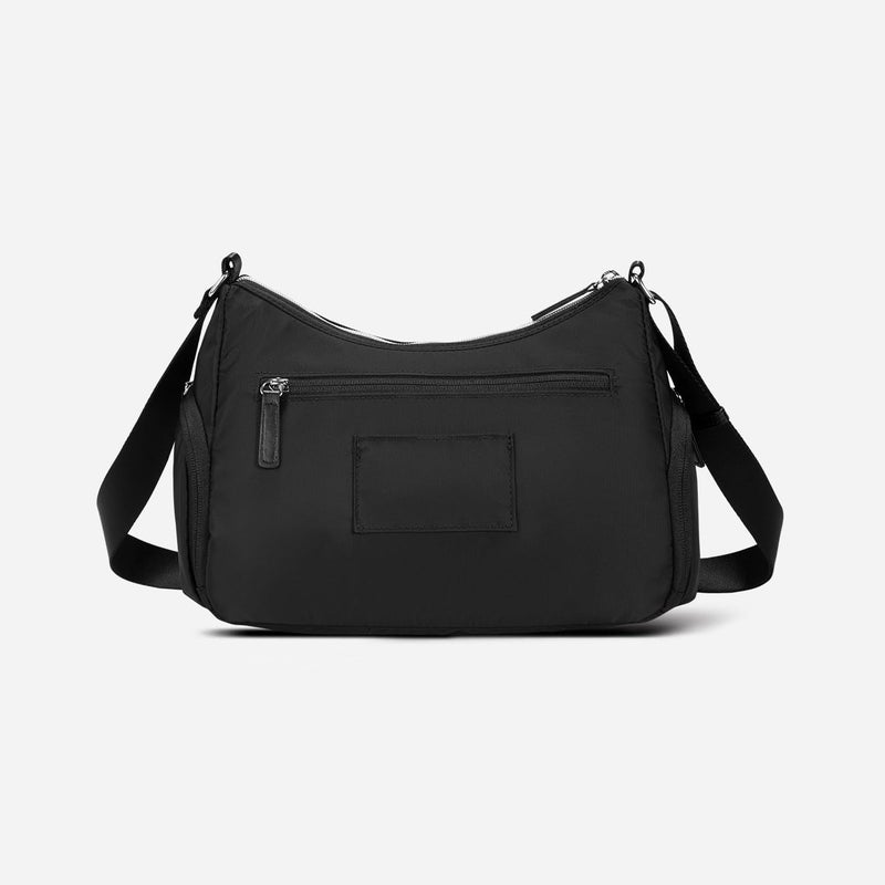 Nordace Siena Hobo Crossbody Bag - Secure RFID Blocking Pocket and Hidden Compartments for Travel Shoulder Bag (All Black) - Image 5