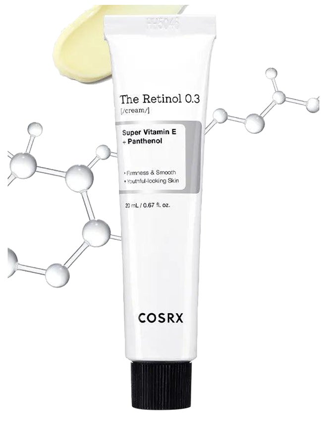 COSRX Advanced Retinol 0.3 Cream - Concentrated 0.3% Pure Retinol Cream for Smooth Firm Skin 20ml - Image 1