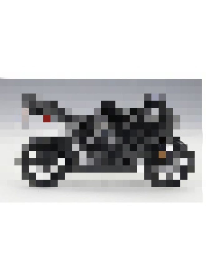 Halamodo 1: 12 Motorcycle Simulation Alloy Model - Image 3