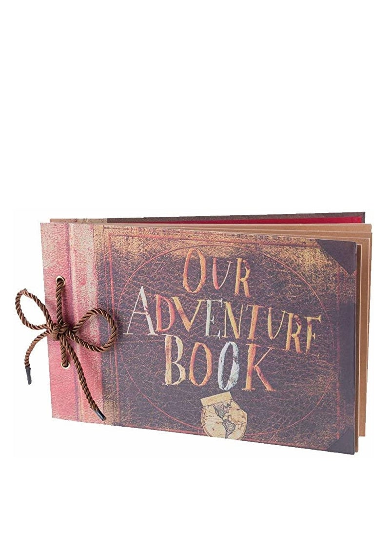 Dubkart - Our Adventure Book Pixar Up Handmade Diy Family Scrapbook Photo Album Expandable 11.6x7.5 Inches 80 Pages - Image 1