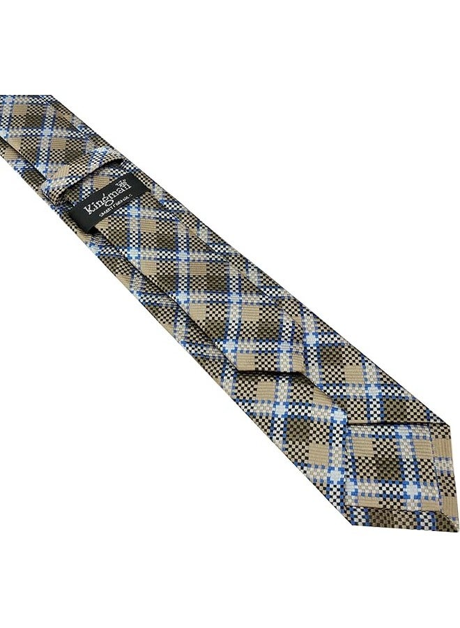 كينج مان ربطة عنق رسمية للرجال - ربطة عنق رجالي - ربطات عنق للقميص والبدلة - طراز حديث - Image 4