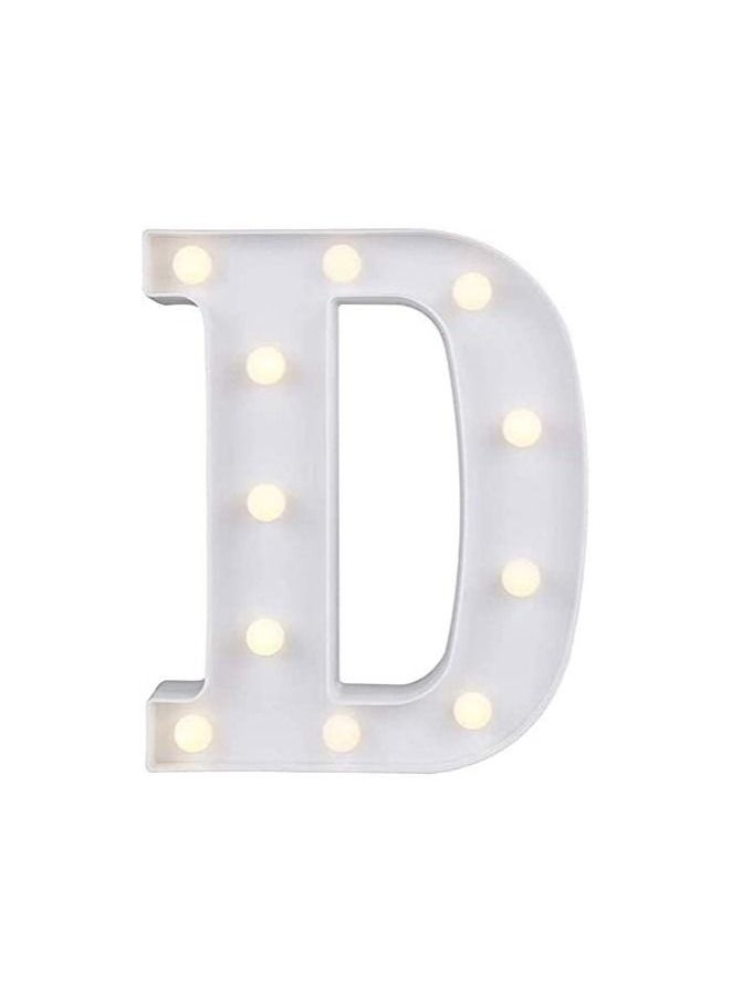 Alphabet LED Letter Lights Light Up Plastic Letters Standing Hanging D ( 8.86in x 7.08in x 1.69inches ) - pzsku/ZCB039C0CBA6F7634C470Z/45/_/1692360662/7e9110ad-8623-4e75-b2d5-775989a71c77