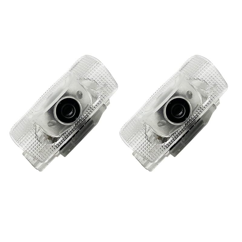 KMH Ghost Shadow Light LED Projector Light | Warning Anti Rear end Collision | 3D Welome Sensor Wireless Car Logo Design Puddle Lamp - Pack of 2 (Model 1) - Image 3