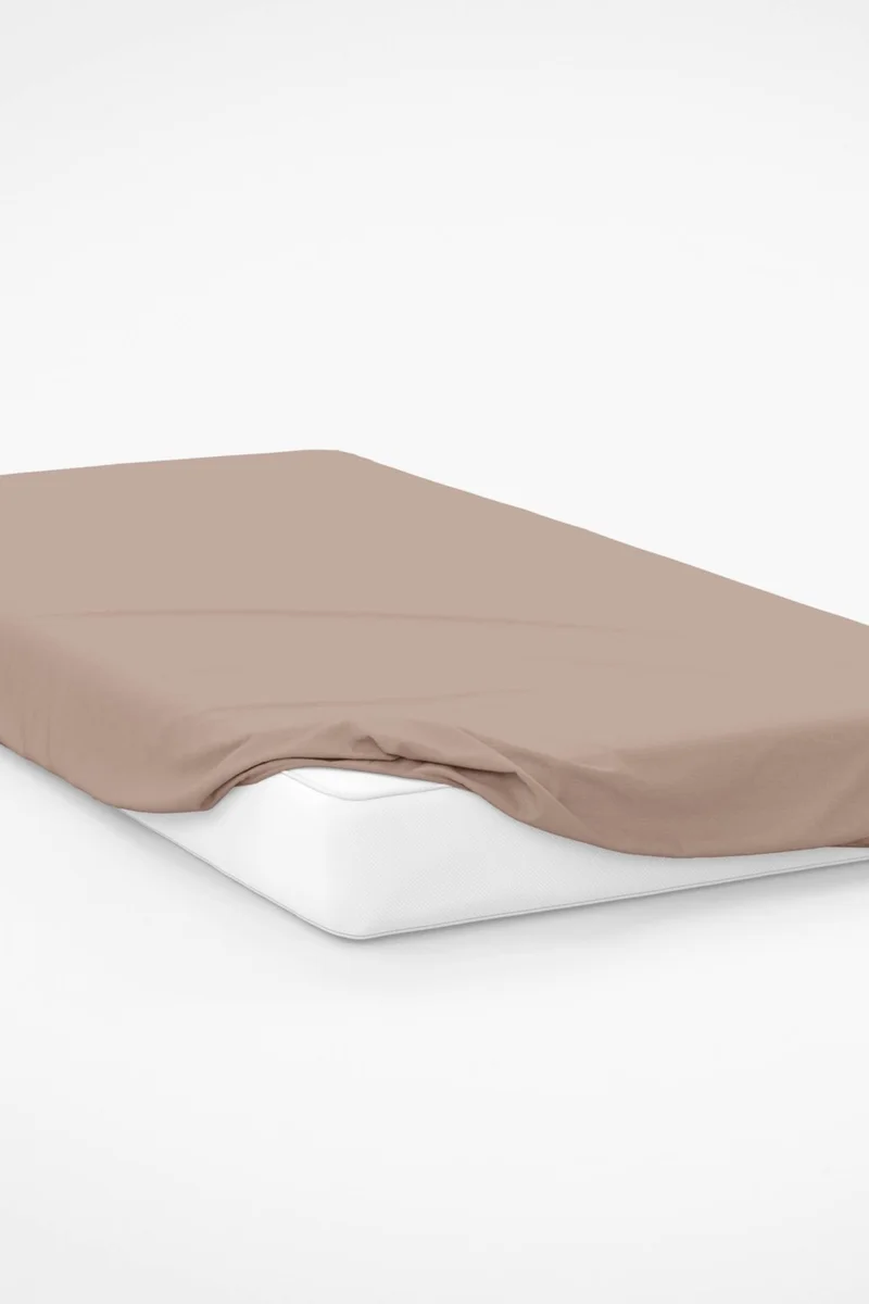 Favora King Size Elastic Combed Cotton Sheet